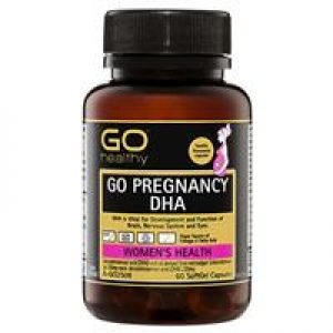 GO Healthy Pregnancy DHA 60 Capsules