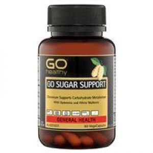 GO Healthy Sugar Support 60 Vege Capsules