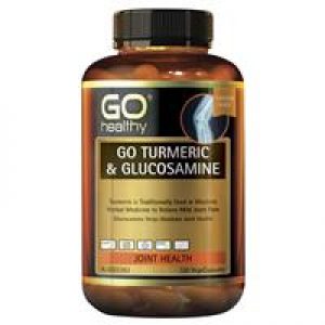 GO Healthy Turmeric & Glucosamine 120 Vege Capsules