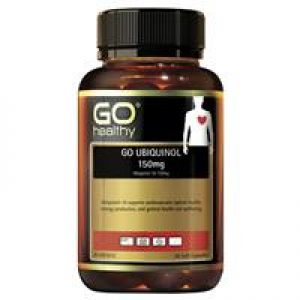 Go Healthy Ubiquinol 150mg 30 Soft Capsules Exclusive Size