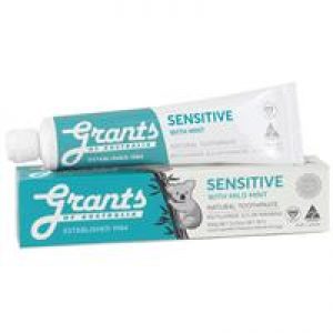 Grants of Australia Toothpaste Sensitive with Mint 100g Online Only