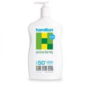 Hamilton Sun SPF 50+ Active Family Lotion 500ml