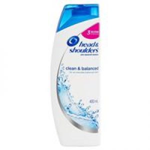 Head & Shoulders Clean & Balanced Anti-Dandruff Shampoo 400mL