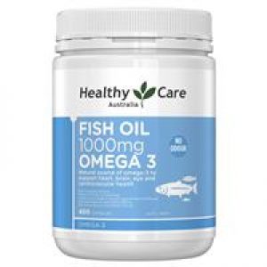 Healthy Care Fish Oil 1000mg Omega 3 400 Capsules