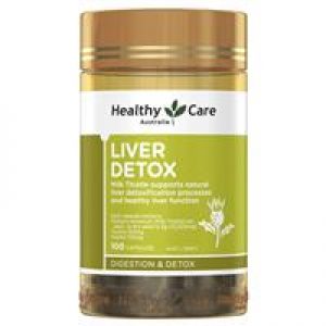 Healthy Care Liver Detox 100 Capsules