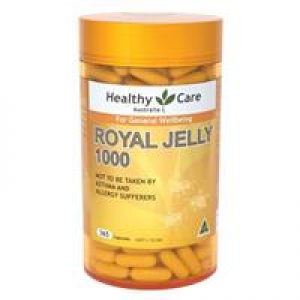 Healthy Care Royal Jelly 1000 365 Capsules