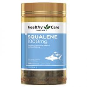Healthy Care Squalene 1000mg 200 Capsules