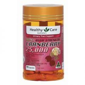 Healthy Care Super Cranberry 25000 90 Capsules