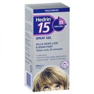 Hedrin 15min Gel 100ml Spray