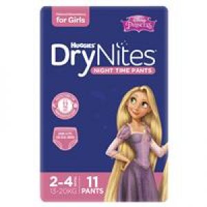 Huggies DryNites Girl 2-4 Years 11 Pack