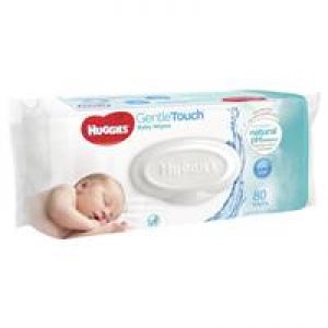 Huggies Gentle Touch Baby Wipes 80 Pack