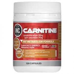 INC Carnitine 120 Capsules