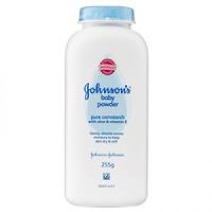 Johnson's Baby Powder Pure Cornstarch with Aloe and Vitamin E 255g