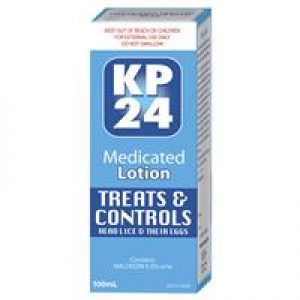 KP24 Medicated Head Lice/Nit Lotion 100mL