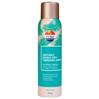 Le Tan Instant Wash Off Spray Coconut Water 100g - Black Box Product ...