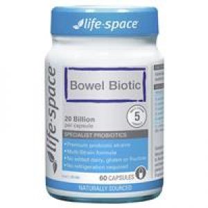 Life Space Bowel Biotic 60 Capsules