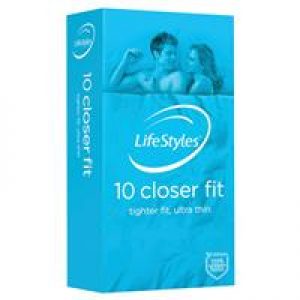 LifeStyles Condoms Closer Fit 10 Pack