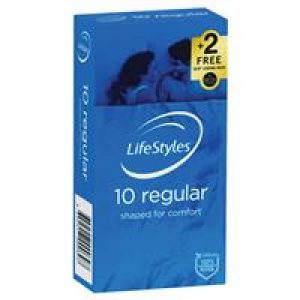 LifeStyles Condoms Regular 10 Pack