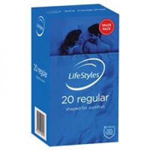 LifeStyles Condoms Regular 20 Pack