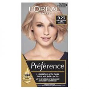 L'Oreal Paris Preference Permanent Hair Colour - 9.23 Light Rose Gold (Intense