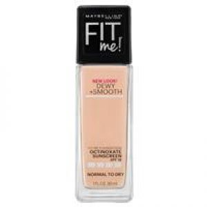 Maybelline Fit Me Dewy & Smooth Luminous Liquid Foundation - Classic Ivory 120