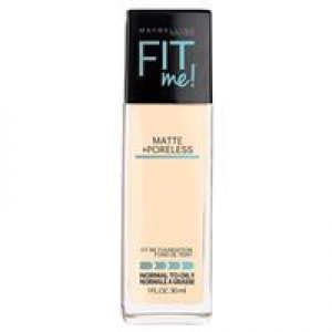 Maybelline Fit Me Matte & Poreless Mattifying Liquid Foundation - Porcelain 110