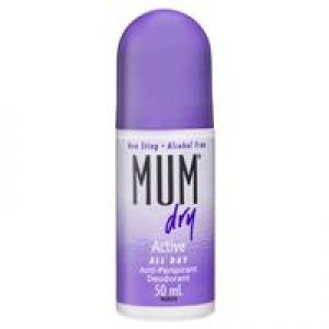 Mum Dry Roll On Active 50ml