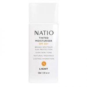 Natio Tinted Moisturiser SPF 50+ Light Online Only