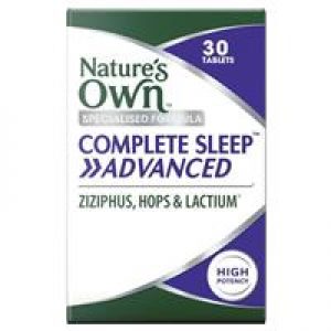 Nature's Own Complete Sleep Advanced 30 Tablets