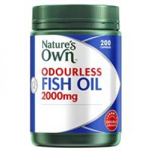 Nature's Own Fish Oil Odourless 2000mg 200 Capsules