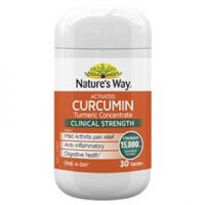 Nature's Way Activated Curcumin Clinical Strength 30 Tablets