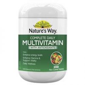 Nature's Way Complete Daily Multivitamin 200 Tablets