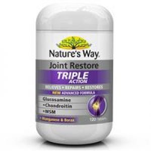Nature's Way Joint Restore Triple Action 120 Tablets