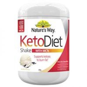Nature's Way Keto Diet Shake Vanilla 300g Powder
