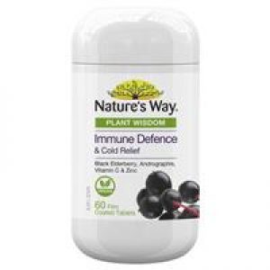 Nature's Way Plant Wisdom Immune Defence 60 Tablets