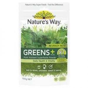 Nature's Way SuperFoods Greens Plus 100g