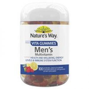 Nature's Way Vita Gummies Adult Mens Multivitamin 100