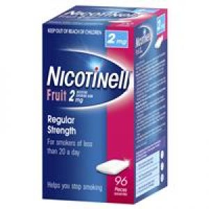 Nicotinell Chewing Gum 2mg Fruit 96