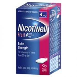 Nicotinell Chewing Gum 4mg Fruit 96