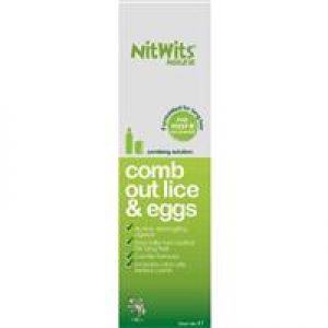 NitWits Combing Solution with Comb 220ml