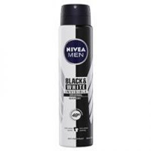 Nivea For Men Deodorant Aerosol Black And White Power 250ml