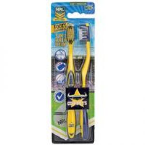 NRL Toothbrush North Queensland Cowboys 2 Pack