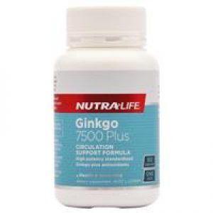 Nutra-Life Ginkgo 7500 60 Capsules