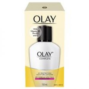 Olay Complete UV Protection Moisturiser Lotion Normal/Dry SPF15 150mL
