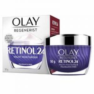 Olay Regenerist Retinol 24 Night Moisturiser Fragrance Free 50g