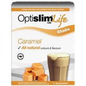 OptiSlim Life Shake Caramel 50g x 7