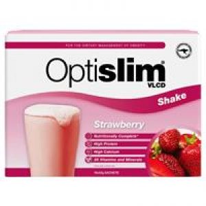 Optislim VLCD Meal Replacement Shake Strawberry 21x43g Sachets