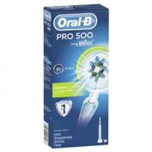 Oral B CROSSACTION PRO 500 Rechargeable Electric Toothbrush