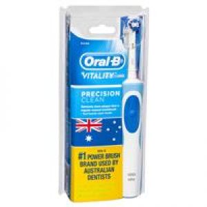 Oral B Vitality Power Toothbrush Precision Clean +2 Refills