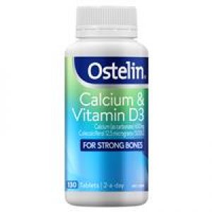 Ostelin Calcium & Vitamin D3 130 Tablets